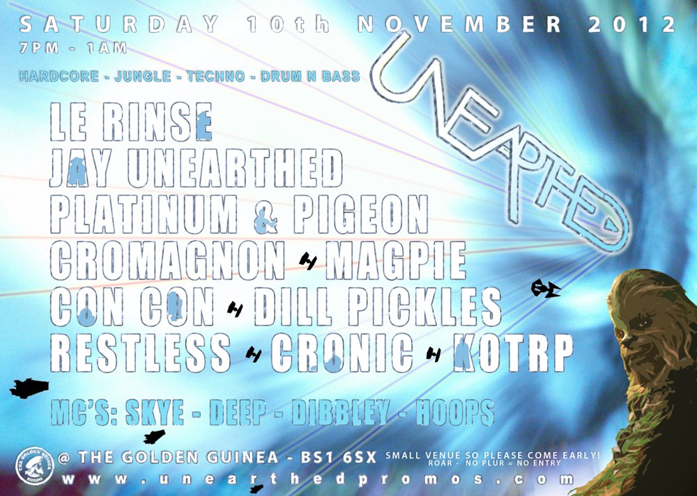 UNEARTHED FREE PARTY MIX: November 2012